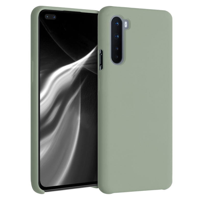 kwmobile Handyhülle für OnePlus Nord Hülle Case Silikon Kabelloses Laden Schutzhülle Cover