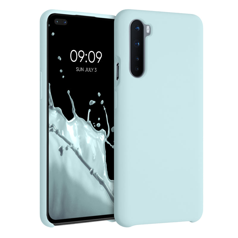 kwmobile Handyhülle für OnePlus Nord Hülle Case Silikon Kabelloses Laden Schutzhülle Cover
