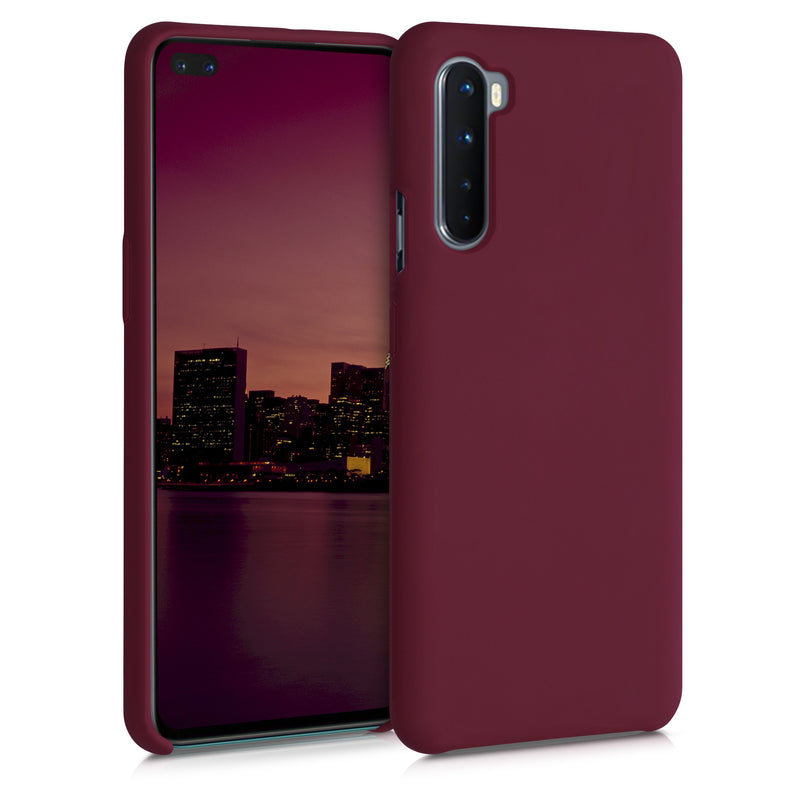 kwmobile Handyhülle für OnePlus Nord Hülle Case Silikon Kabelloses Laden Schutzhülle Cover