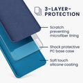 kwmobile Handyhülle für OnePlus Nord Hülle Case Silikon Kabelloses Laden Schutzhülle Cover