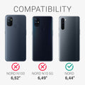 kwmobile Hülle kompatibel mit OnePlus Nord Hülle - Handy Cover - TPU Handyhülle Kompass Vintage