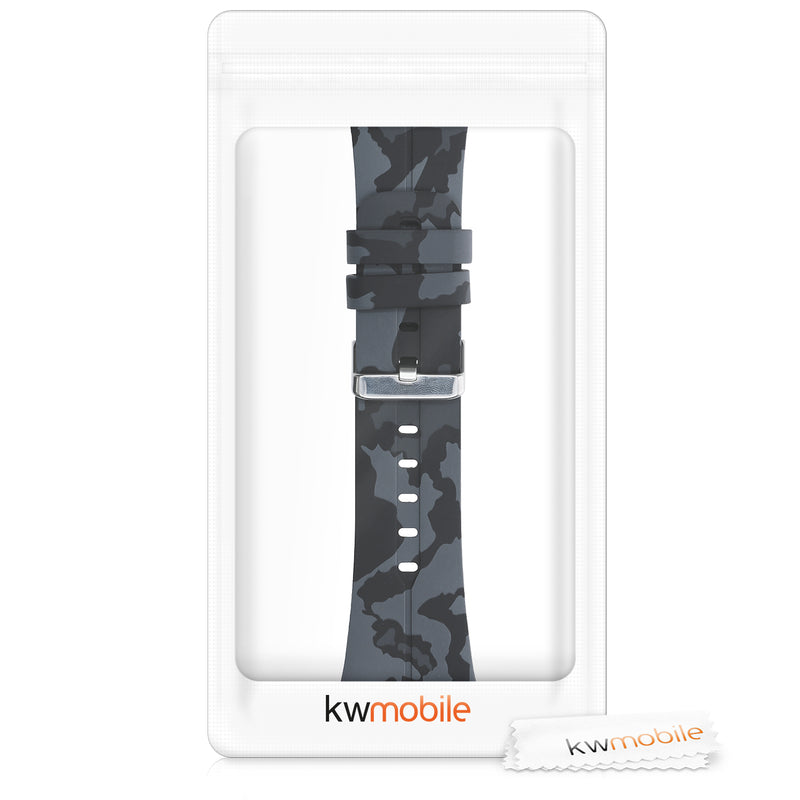 kwmobile Armband kompatibel mit Polar M400 / M430 Armband Fitnesstracker Sportarmband Band aus TPU und Silikon