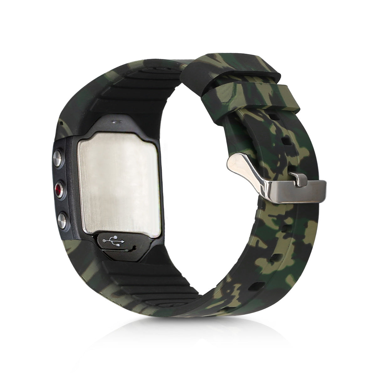kwmobile Armband kompatibel mit Polar M400 / M430 Armband Fitnesstracker Sportarmband Band aus TPU und Silikon