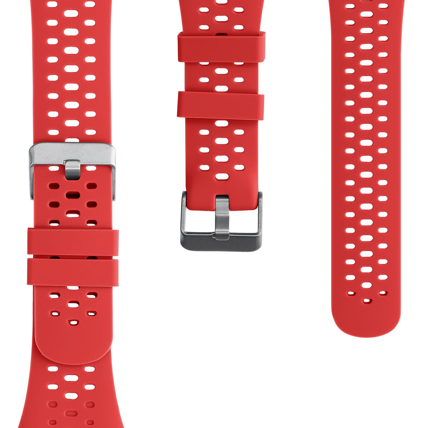 kwmobile Silikon Uhrenarmband für Polar M400 / M430 Armband Ersatzarmband für Fitnesstracker Wechselarmband Smartwatch