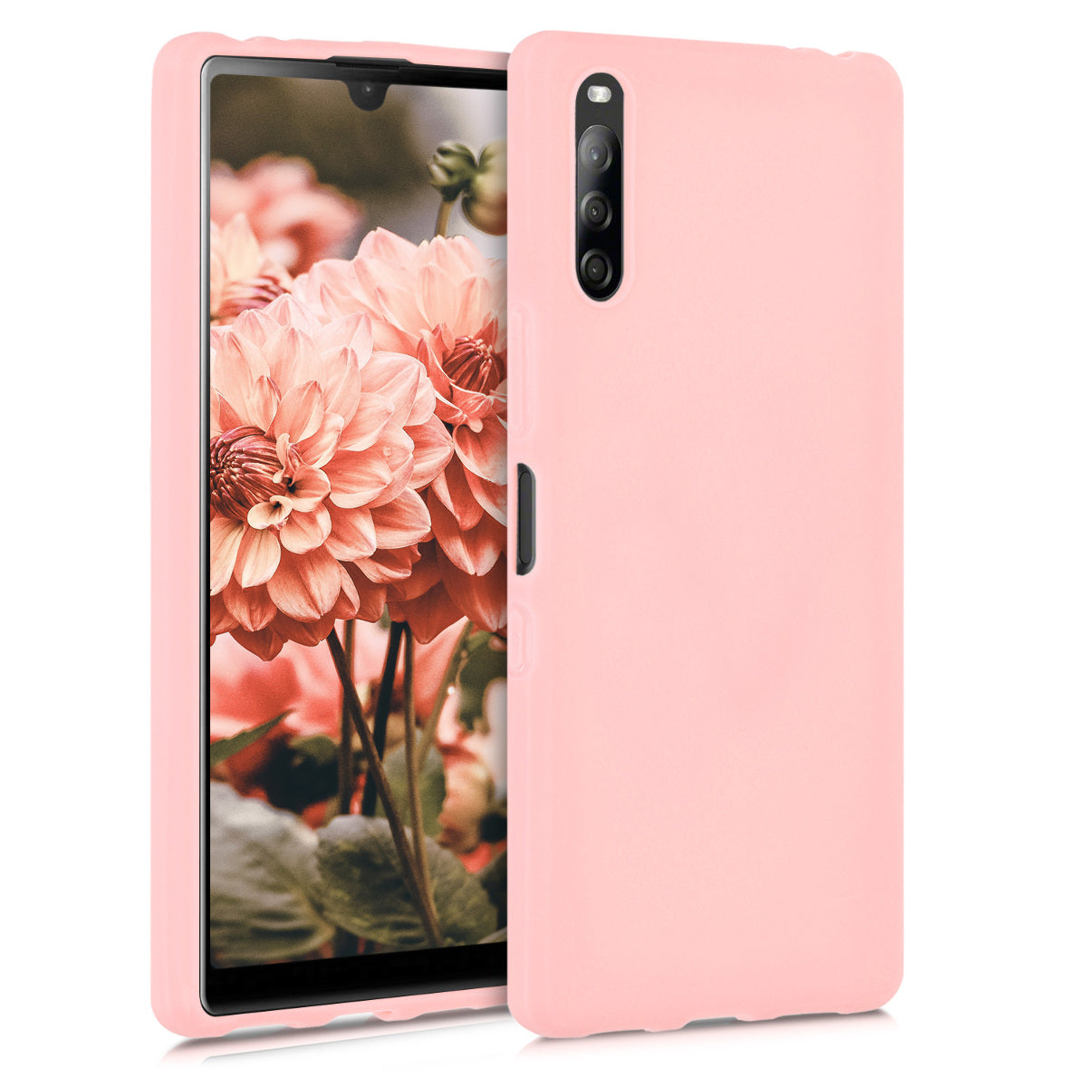 TPU Hülle für Sony Xperia L4 in Rosegold matt