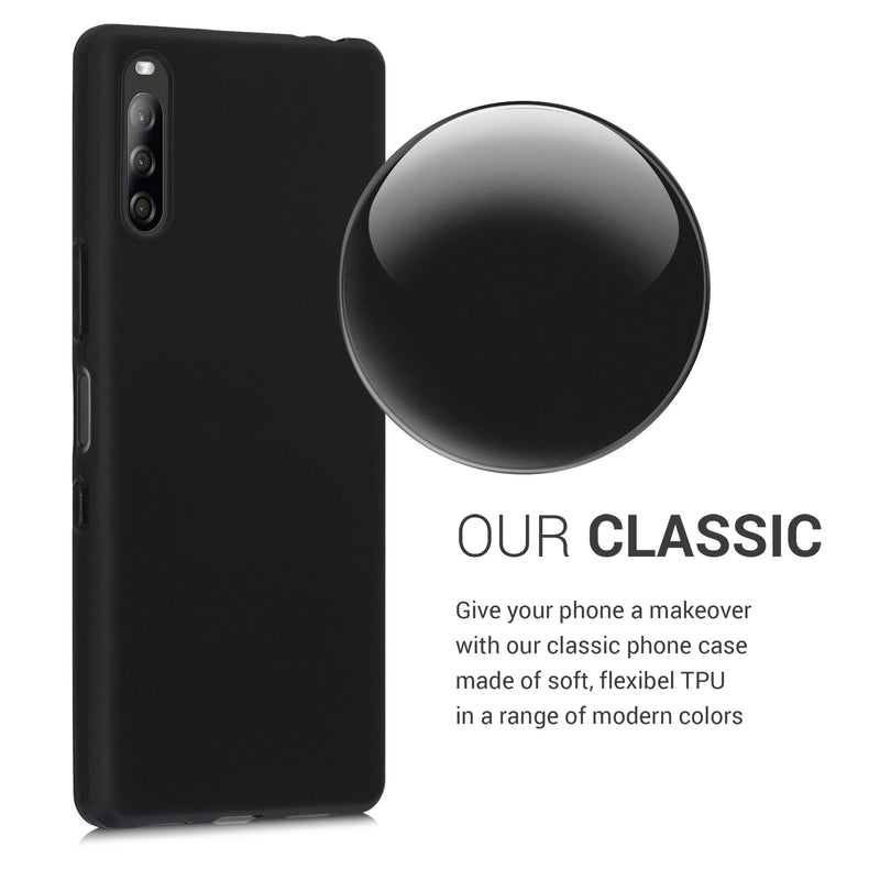 TPU Hülle für Sony Xperia L4 in Rosegold matt