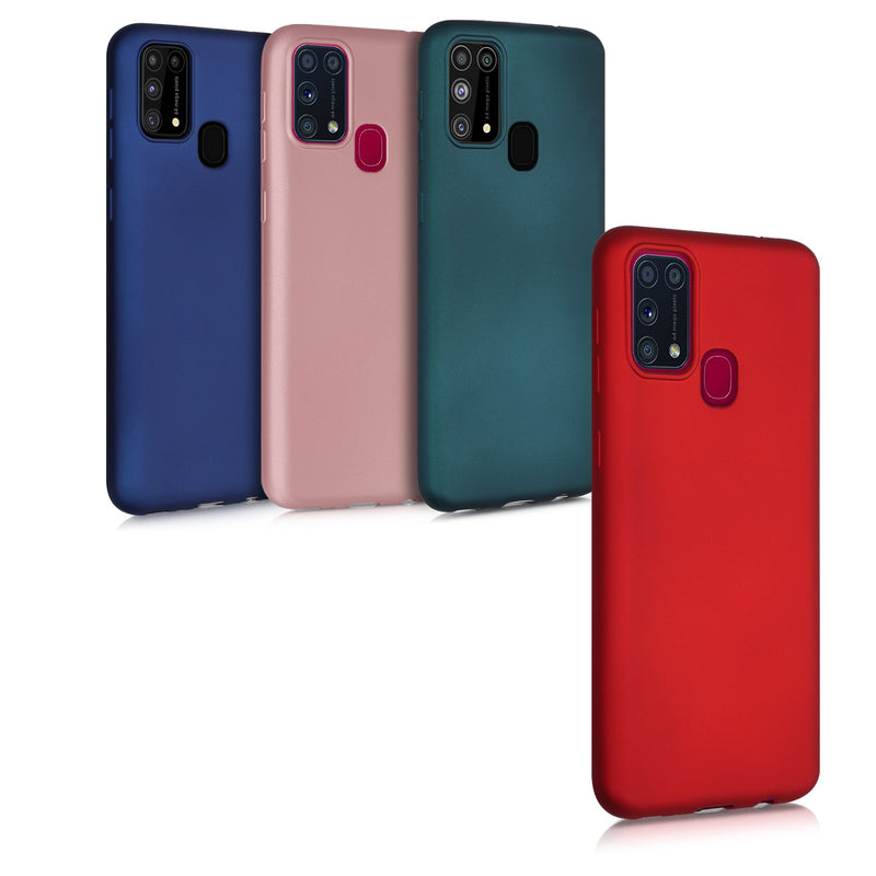 kwmobile Handyhülle für Samsung Galaxy M31 Hülle Silikon Case Schutzhülle Cover