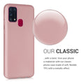 kwmobile Handyhülle für Samsung Galaxy M31 Hülle Silikon Case Schutzhülle Cover