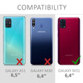 kwmobile Handyhülle für Samsung Galaxy M31 Hülle Silikon Case Schutzhülle Cover