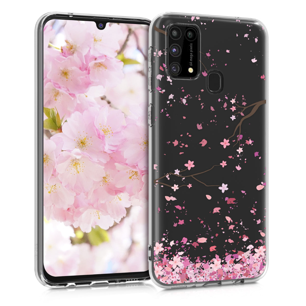kwmobile Case kompatibel mit Samsung Galaxy M31 - Hülle Silikon transparent
