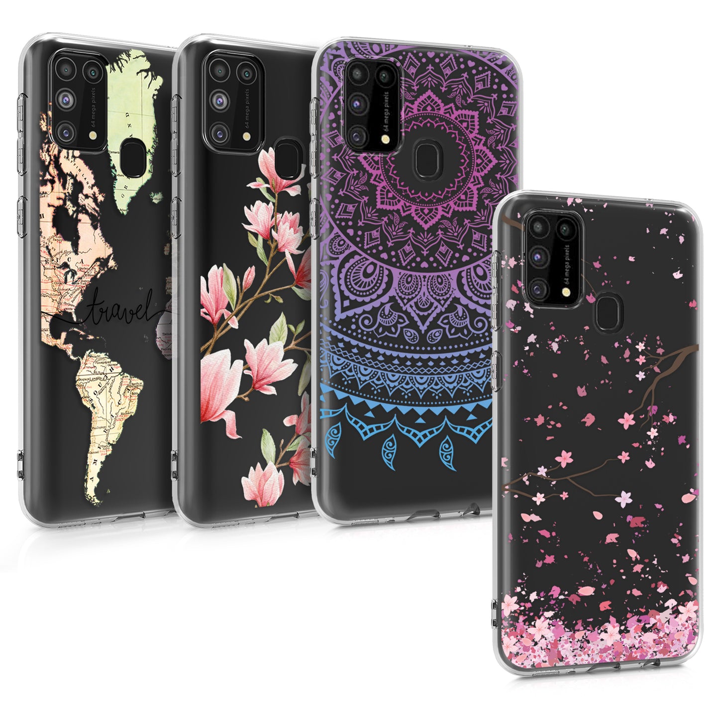 kwmobile Case kompatibel mit Samsung Galaxy M31 - Hülle Silikon transparent