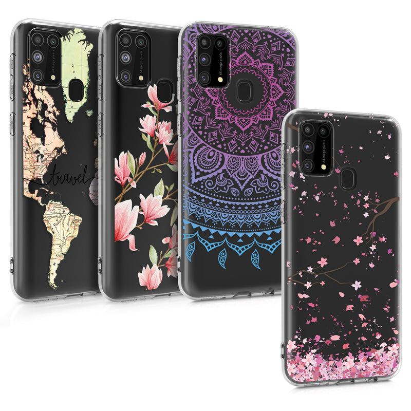 kwmobile Case kompatibel mit Samsung Galaxy M31 - Hülle Silikon transparent
