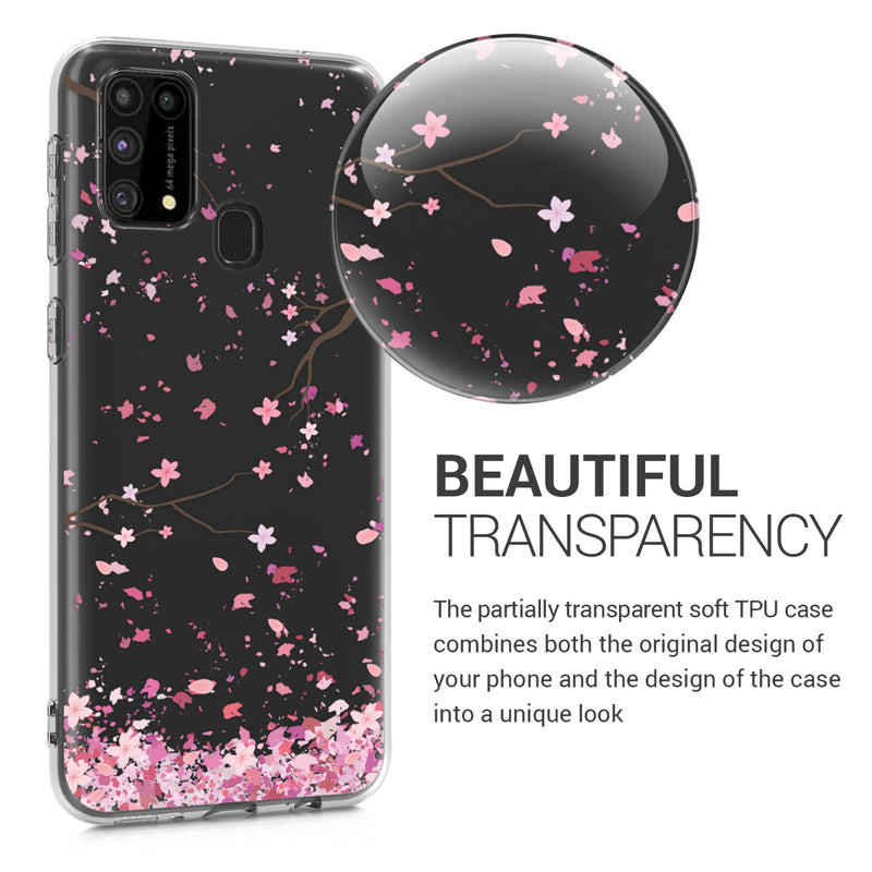 kwmobile Case kompatibel mit Samsung Galaxy M31 - Hülle Silikon transparent