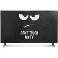 kwmobile 55" TV Abdeckung Indoor Fernseher Hülle Bildschirmschutz Abdeckung TV Bildschirm Staubschutzhülle Fernsehabdeckung