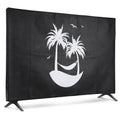 kwmobile 55" TV Abdeckung Indoor Fernseher Hülle Bildschirmschutz Abdeckung TV Bildschirm Staubschutzhülle Fernsehabdeckung