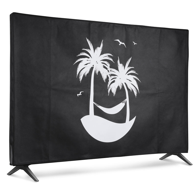 kwmobile 55" TV Abdeckung Indoor Fernseher Hülle Bildschirmschutz Abdeckung TV Bildschirm Staubschutzhülle Fernsehabdeckung