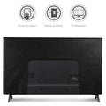 kwmobile 65" TV Abdeckung Indoor - Fernseher Hülle Bildschirmschutz Abdeckung - TV Bildschirm Staubschutzhülle - Fernsehabdeckung