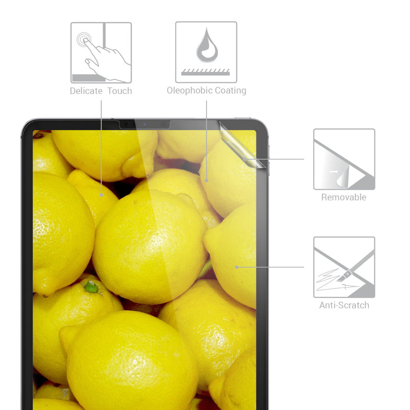 2x Folie kompatibel mit Apple iPad Air 5. Gen (2022) / iPad Pro 11" (2020)