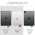 2x Folie kompatibel mit Apple iPad Air 5. Gen (2022) / iPad Pro 11" (2020)