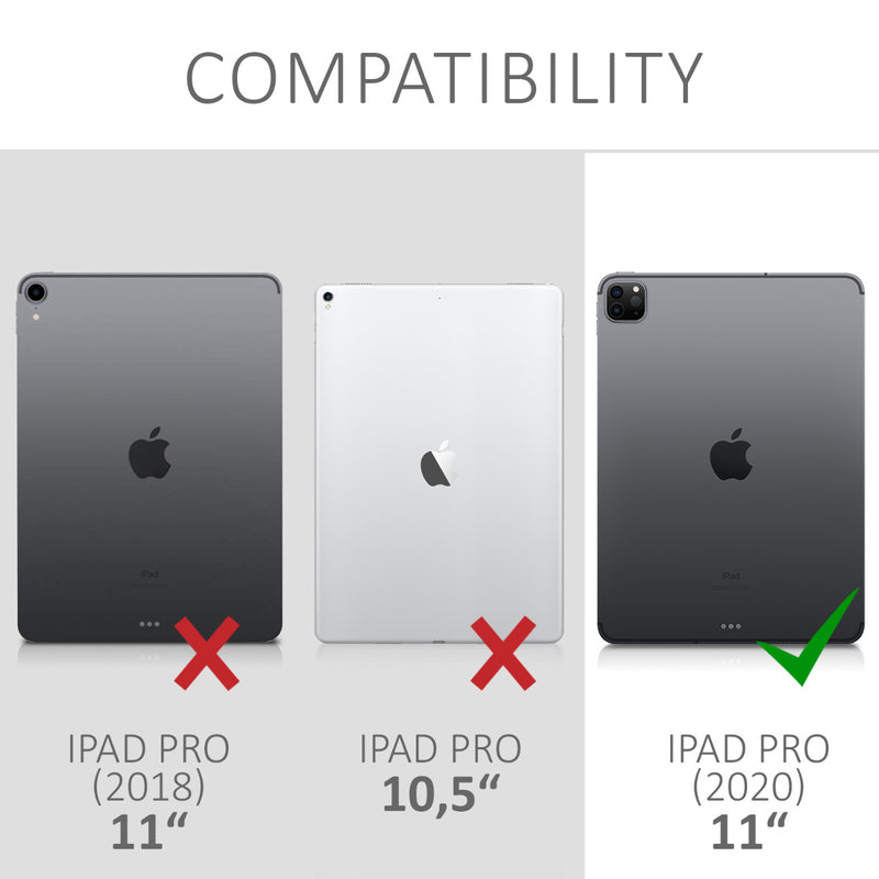 2x Folie kompatibel mit Apple iPad Air 5. Gen (2022) / iPad Pro 11" (2020)
