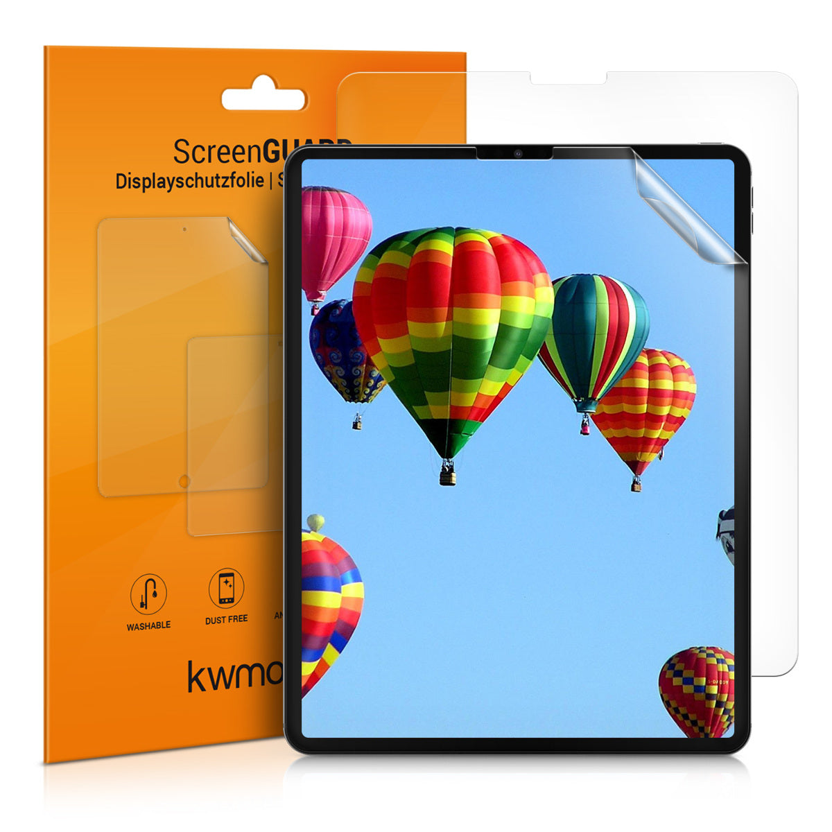 2x Folie kompatibel mit Apple iPad Pro 12,9" (2020)