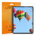 kwmobile 2x Tablet Schutzfolie kompatibel mit Apple iPad Pro 12,9" (2020) Folie - Full Screen Protector - Tablet Displayfolie entspiegelt Transparent  