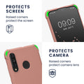 kwmobile Necklace Case kompatibel mit Huawei P30 Lite Hülle - Cover mit Kordel zum Umhängen - Silikon Schutzhülle