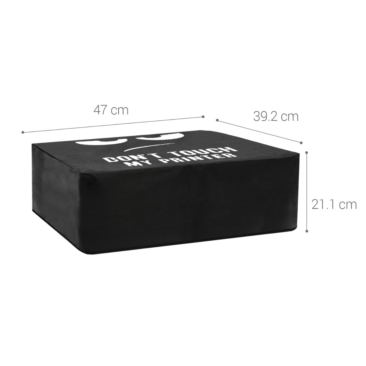 kwmobile Cover kompatibel mit HP OfficeJet 5230 / 5232 - Tasche Hülle Drucker - Staubschutzhülle Schutzhaube Schutzhülle