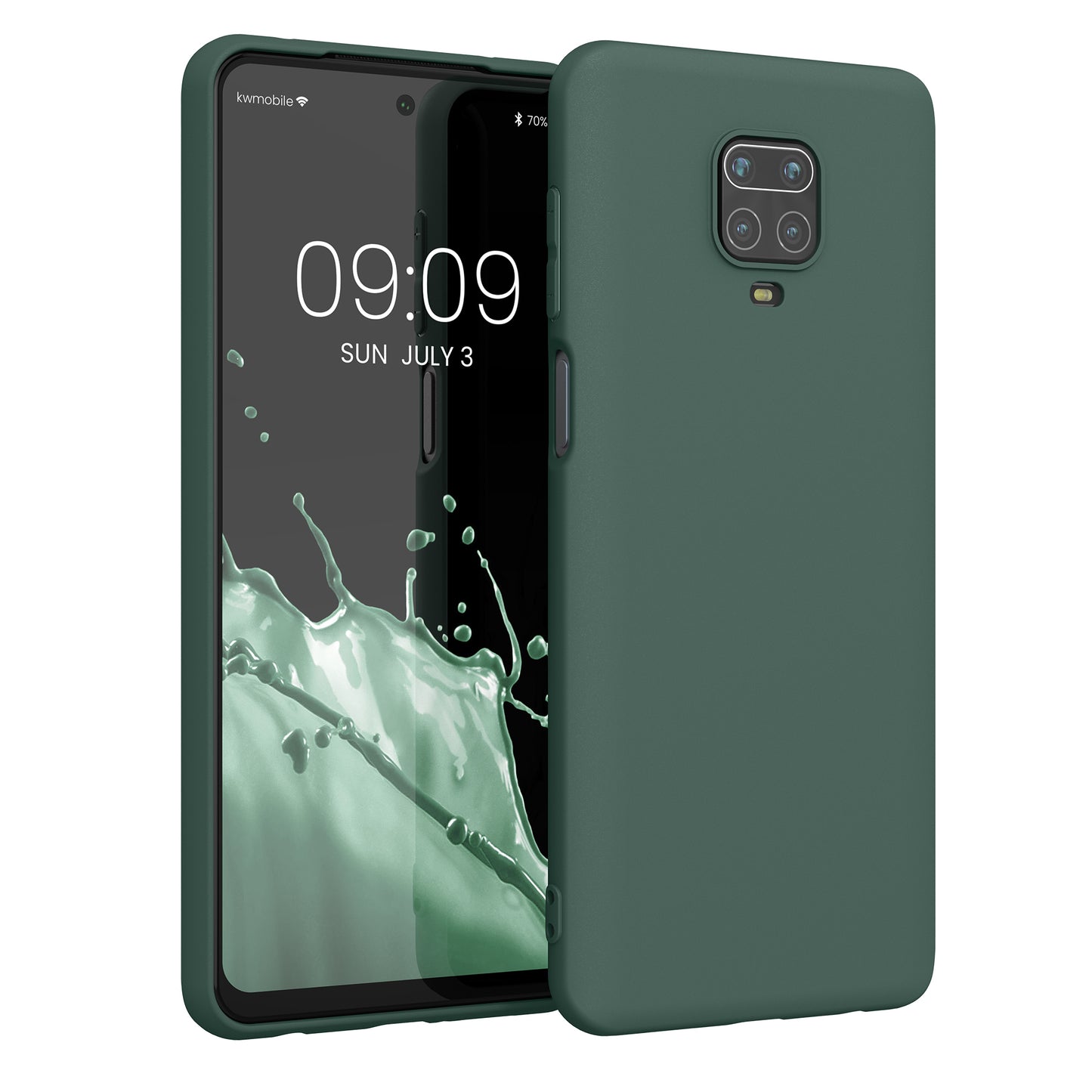kwmobile Handyhülle für Xiaomi Redmi Note 9S / 9 Pro / 9 Pro Max Hülle - Kabelloses Laden - Schutzhülle Cover