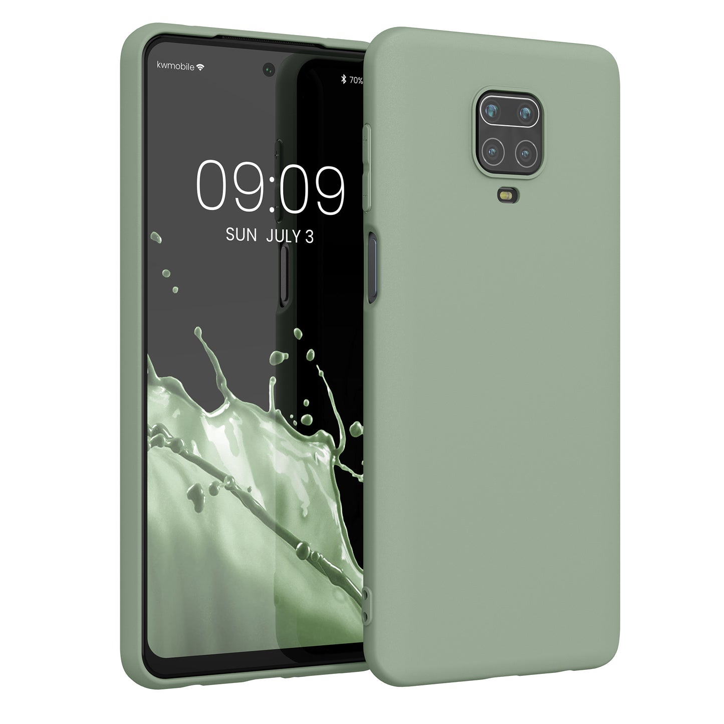 kwmobile Handyhülle für Xiaomi Redmi Note 9S / 9 Pro / 9 Pro Max Hülle - Kabelloses Laden - Schutzhülle Cover