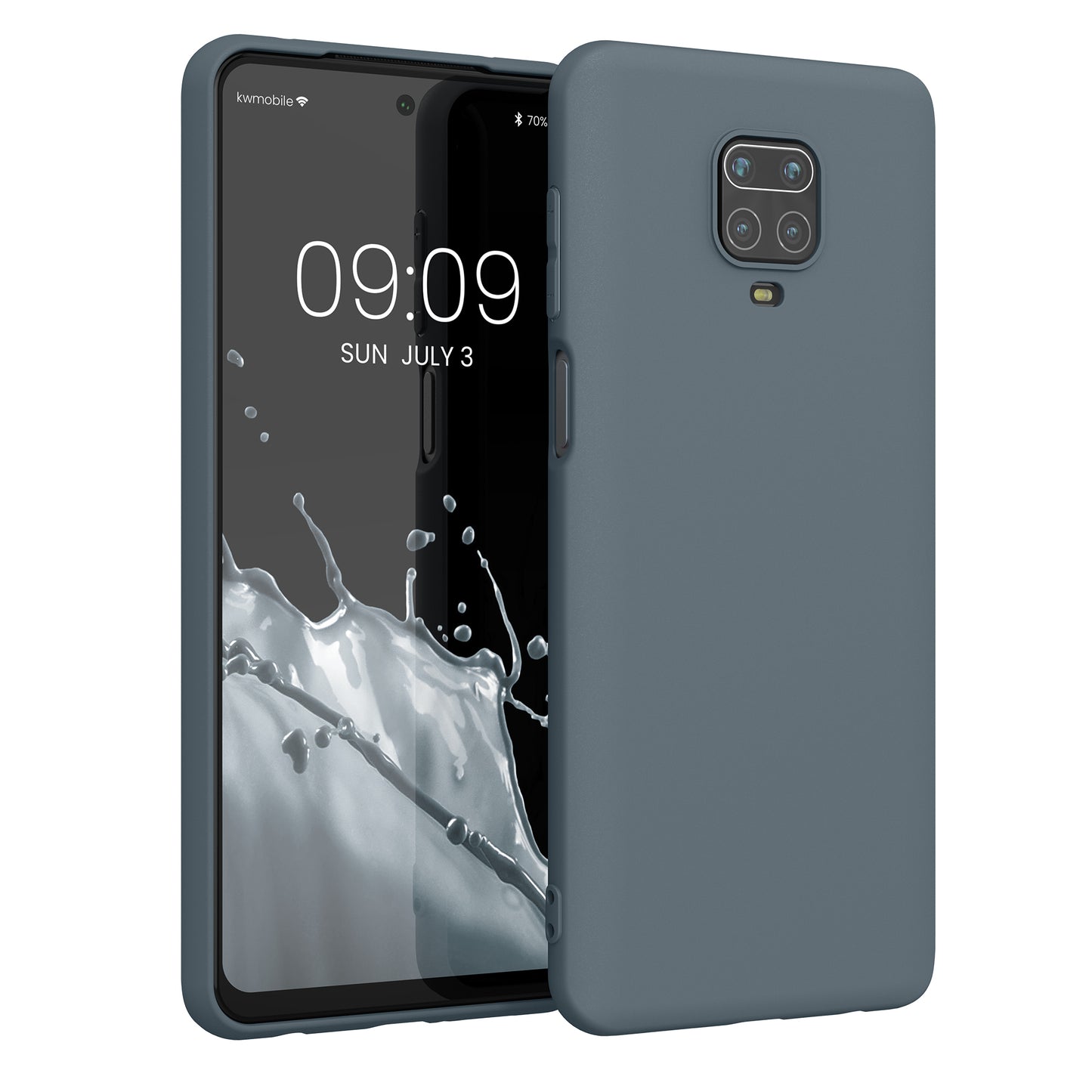 kwmobile Handyhülle für Xiaomi Redmi Note 9S / 9 Pro / 9 Pro Max Hülle - Kabelloses Laden - Schutzhülle Cover