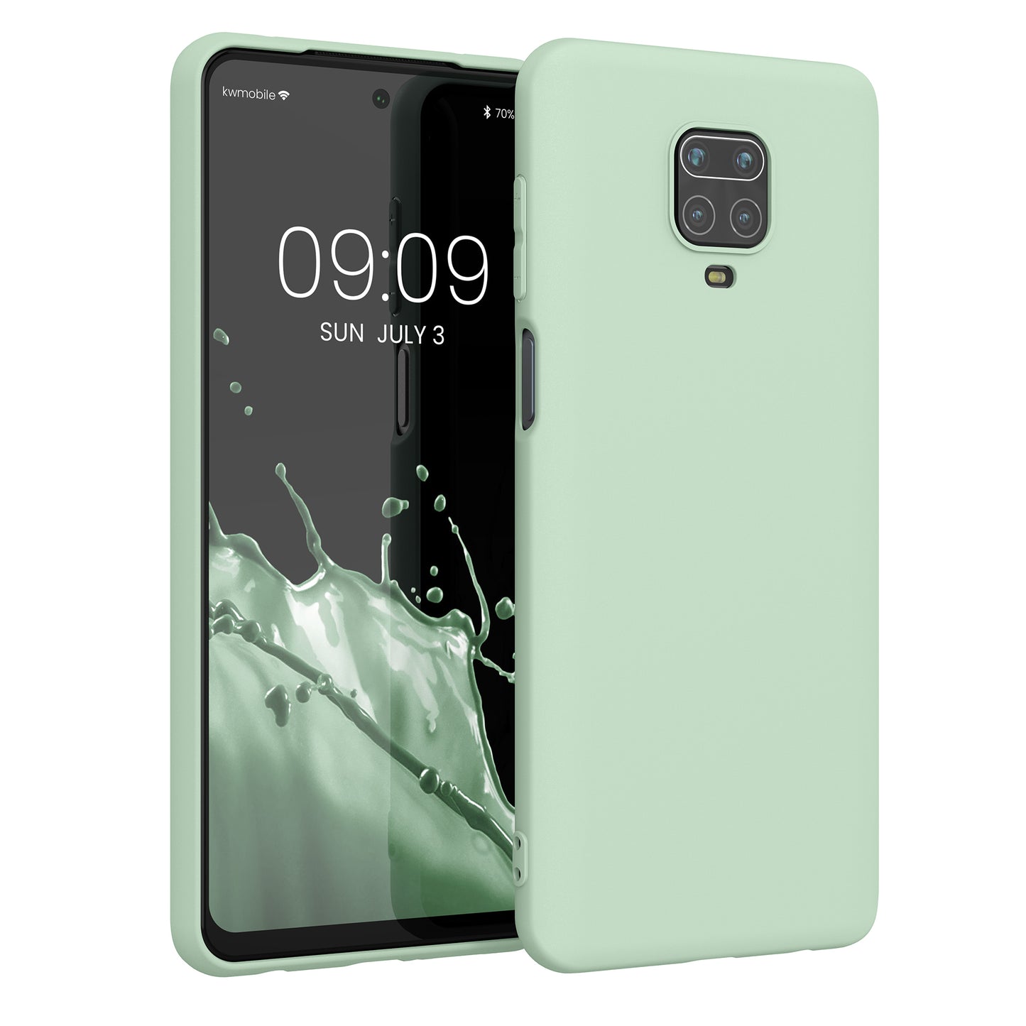 kwmobile Handyhülle für Xiaomi Redmi Note 9S / 9 Pro / 9 Pro Max Hülle - Kabelloses Laden - Schutzhülle Cover