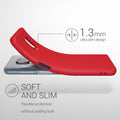 kwmobile Handyhülle für Xiaomi Redmi Note 9S / 9 Pro / 9 Pro Max Hülle - Kabelloses Laden - Schutzhülle Cover