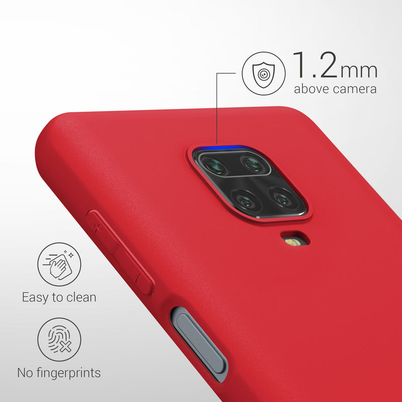 kwmobile Handyhülle für Xiaomi Redmi Note 9S / 9 Pro / 9 Pro Max Hülle - Kabelloses Laden - Schutzhülle Cover