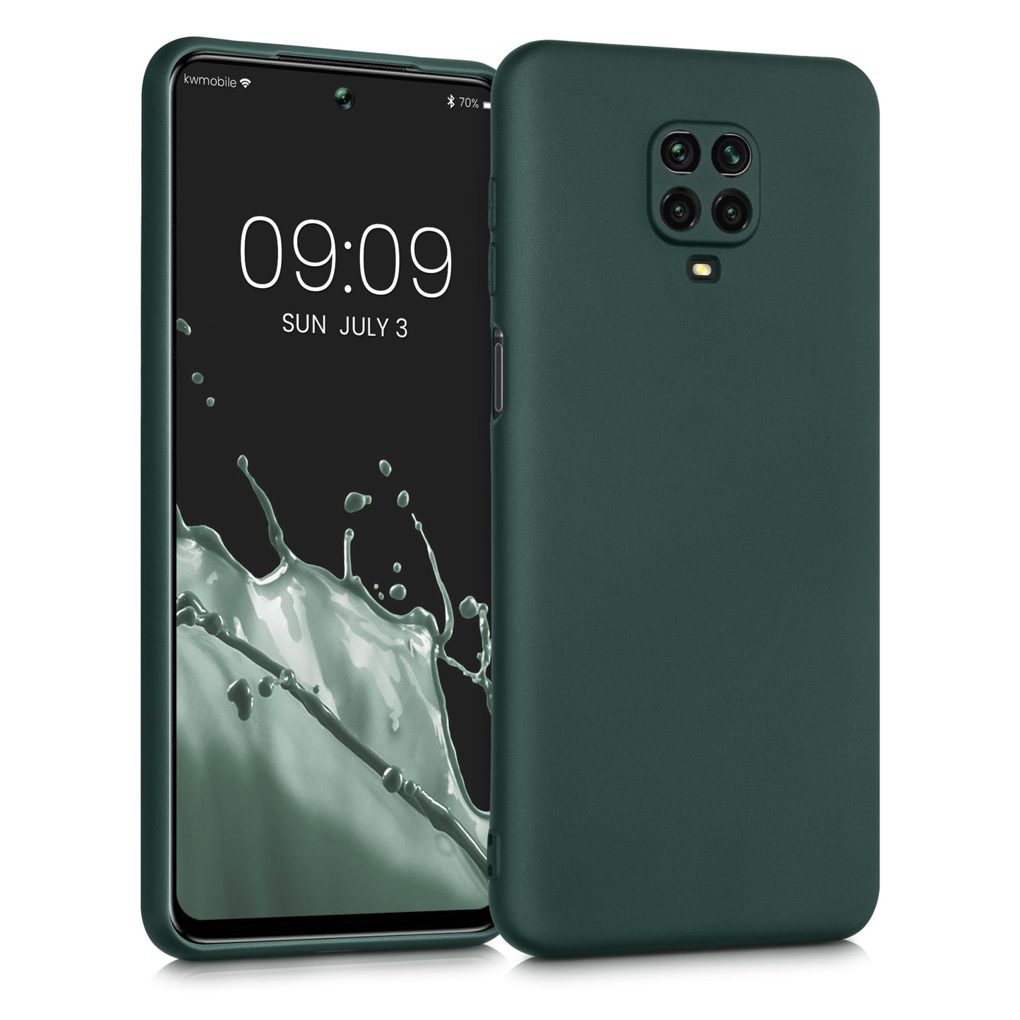 kwmobile Handyhülle für Xiaomi Redmi Note 9S / 9 Pro / 9 Pro Max Hülle - Silikon Case schutzhülle Cover