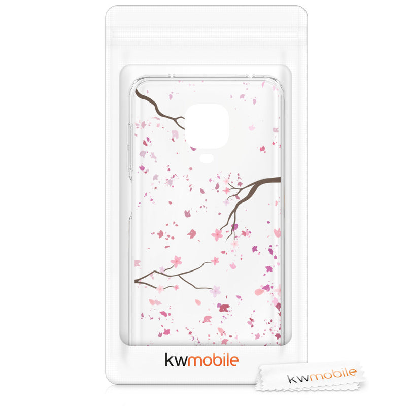 kwmobile Case kompatibel mit Xiaomi Redmi Note 9S / 9 Pro / 9 Pro Max - Hülle Silikon transparent