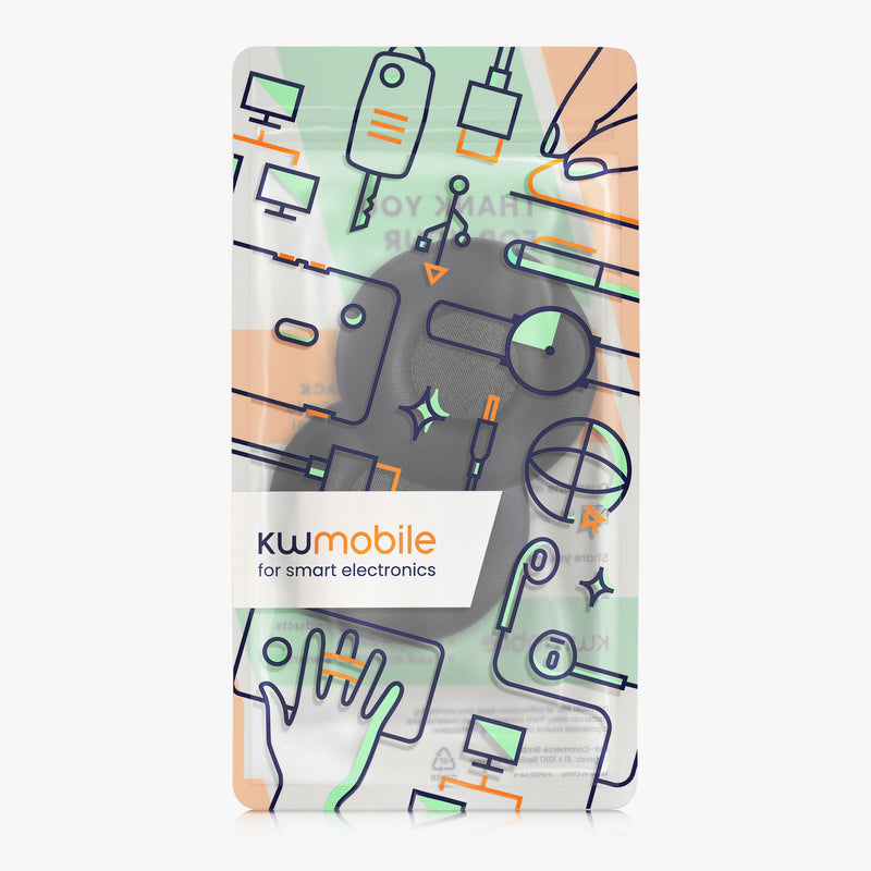 kwmobile Ohr Polster für JBL Tune 600 / 500BT / 510BT / 520BT / 450 Ohrpolster Ersatzteile Kopfhörer Ersatzpolster Over Ear Headphones