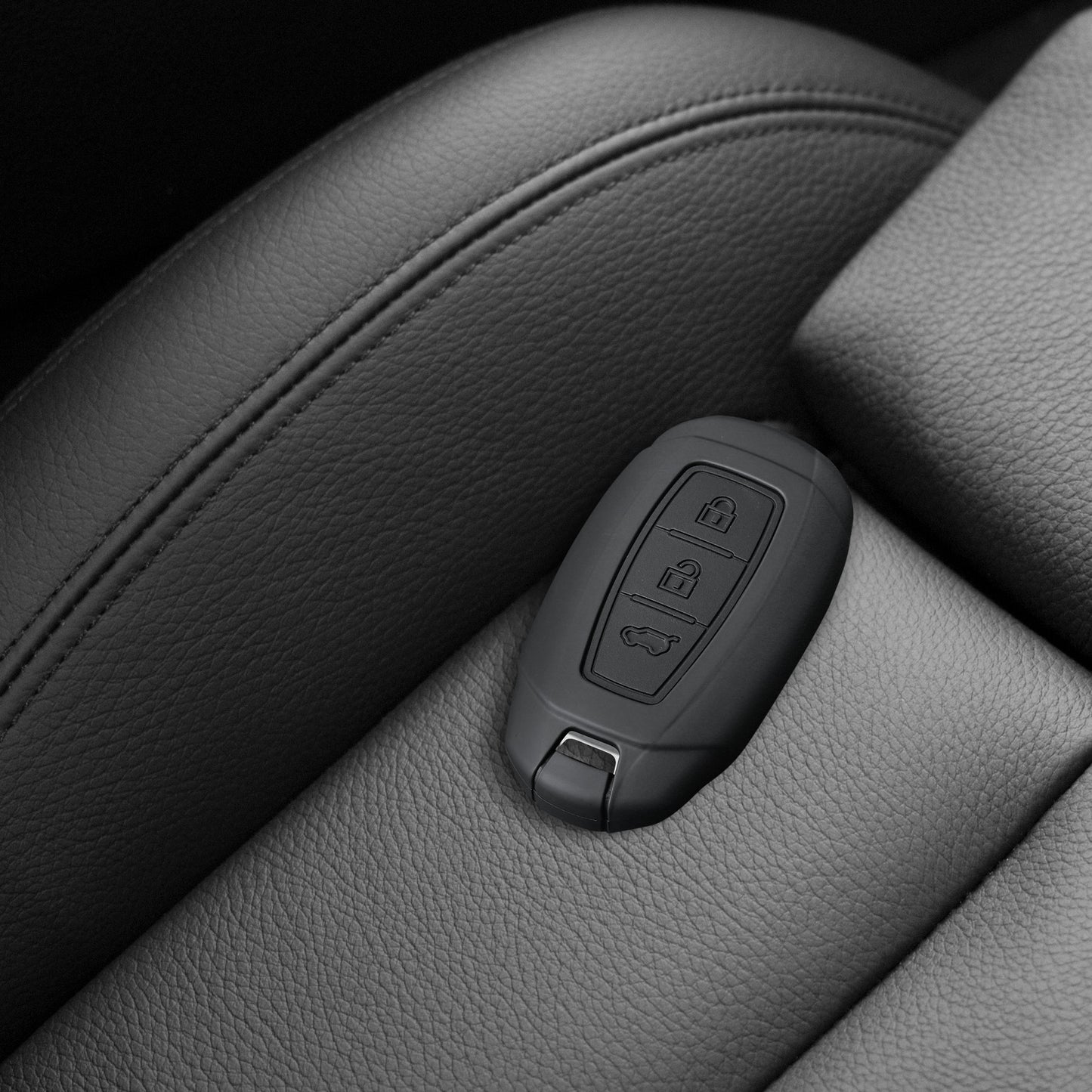 kwmobile Autoschlüssel Hülle kompatibel mit Hyundai 3-Tasten Autoschlüssel Keyless Go Hardcover Schutzhülle Schlüsselhülle Cover