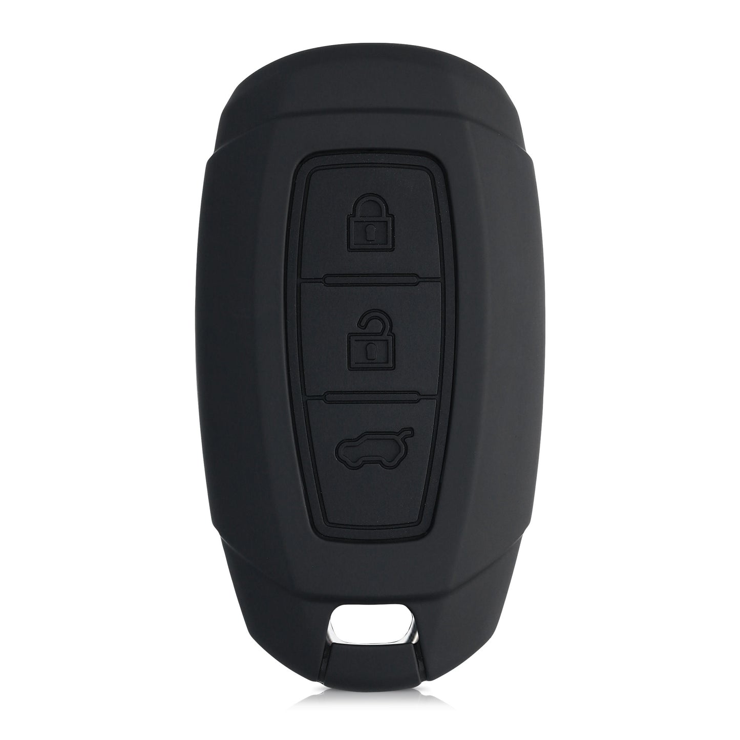 kwmobile Autoschlüssel Hülle kompatibel mit Hyundai 3-Tasten Autoschlüssel Keyless Go Hardcover Schutzhülle Schlüsselhülle Cover