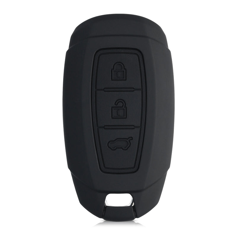 kwmobile Autoschlüssel Hülle kompatibel mit Hyundai 3-Tasten Autoschlüssel Keyless Go Hardcover Schutzhülle Schlüsselhülle Cover