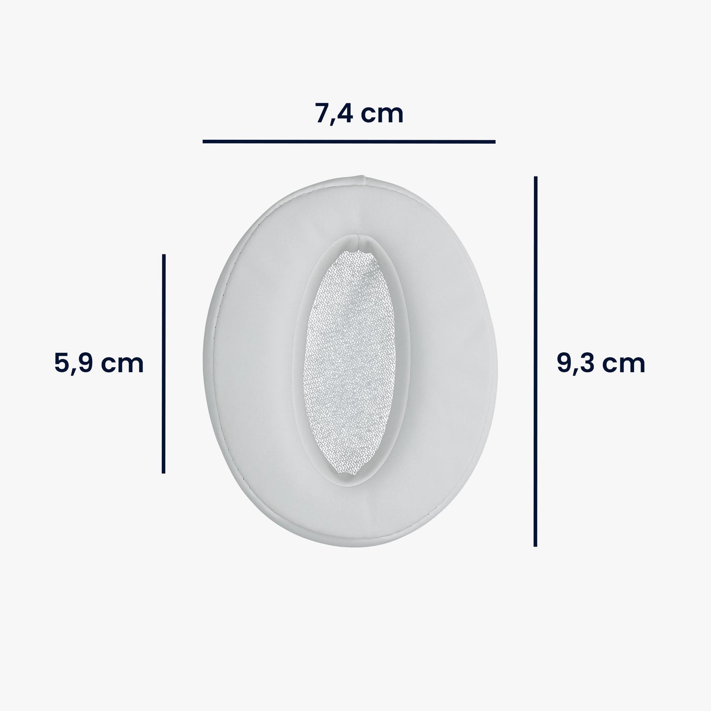 kwmobile Ohr Polster für Sennheiser HD450BT / HD350BT Ohrpolster Ersatz Kopfhörer Ersatzteile Kopfhörer Ersatzpolster für Over Ear Headphones