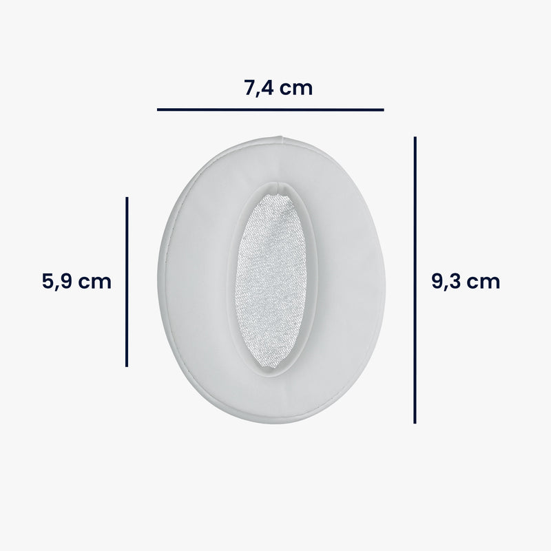 kwmobile Ohr Polster für Sennheiser HD450BT / HD350BT Ohrpolster Ersatz Kopfhörer Ersatzteile Kopfhörer Ersatzpolster für Over Ear Headphones
