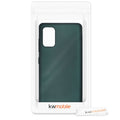 kwmobile Handyhülle für Samsung Galaxy A41 Hülle - Silikon Case metallisch schimmernd - Schutzhülle Cover
