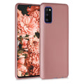 kwmobile Handyhülle für Samsung Galaxy A41 Hülle - Silikon Case metallisch schimmernd - Schutzhülle Cover