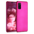 kwmobile Handyhülle für Samsung Galaxy A41 Hülle - Silikon Case metallisch schimmernd - Schutzhülle Cover