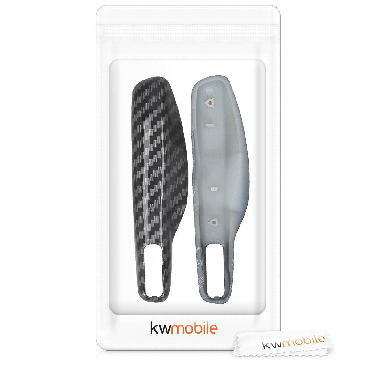 kwmobile Autoschlüssel Hülle kompatibel mit Porsche 3-Tasten Autoschlüssel (nur Keyless) Hardcover Schutzhülle Schlüsselhülle Cover