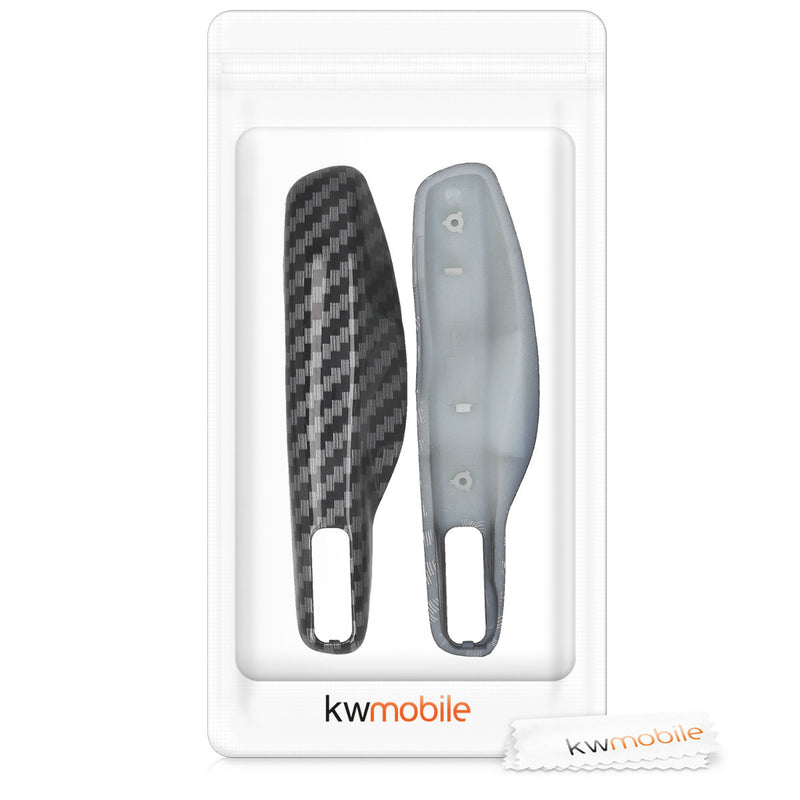 kwmobile Autoschlüssel Hülle kompatibel mit Porsche 3-Tasten Autoschlüssel (nur Keyless) Hardcover Schutzhülle Schlüsselhülle Cover