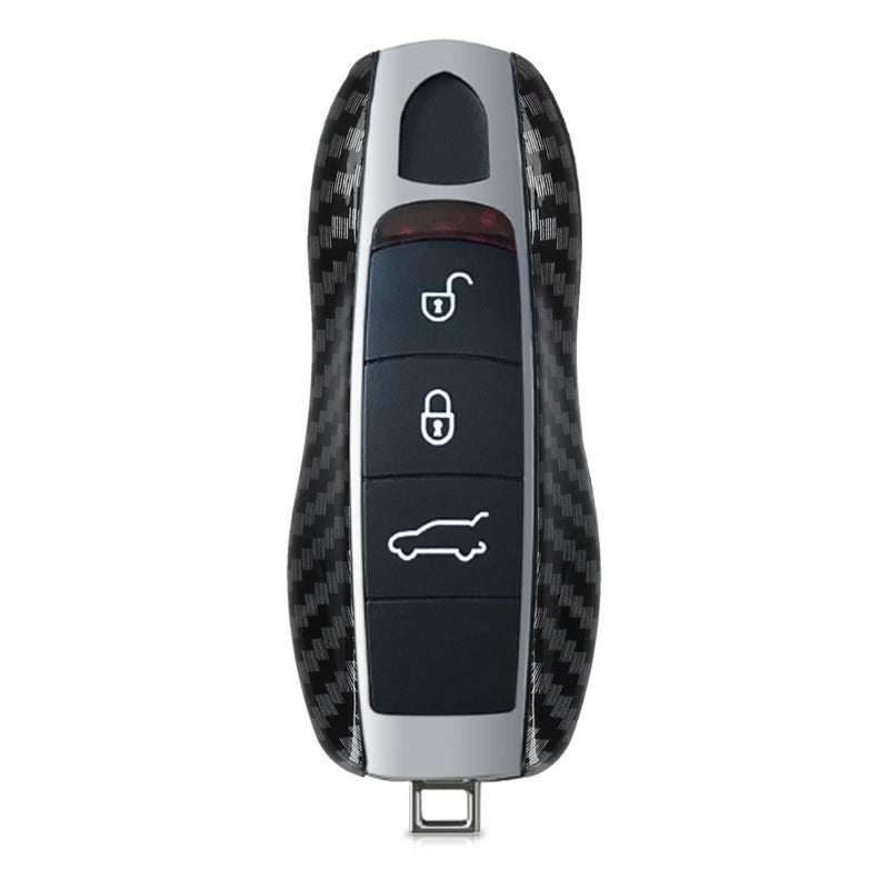kwmobile Autoschlüssel Hülle kompatibel mit Porsche 3-Tasten Autoschlüssel (nur Keyless) Hardcover Schutzhülle Schlüsselhülle Cover