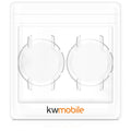 kwmobile Schutzhülle für Huawei Watch GT2 (42mm) Fullbody Display Cover Set