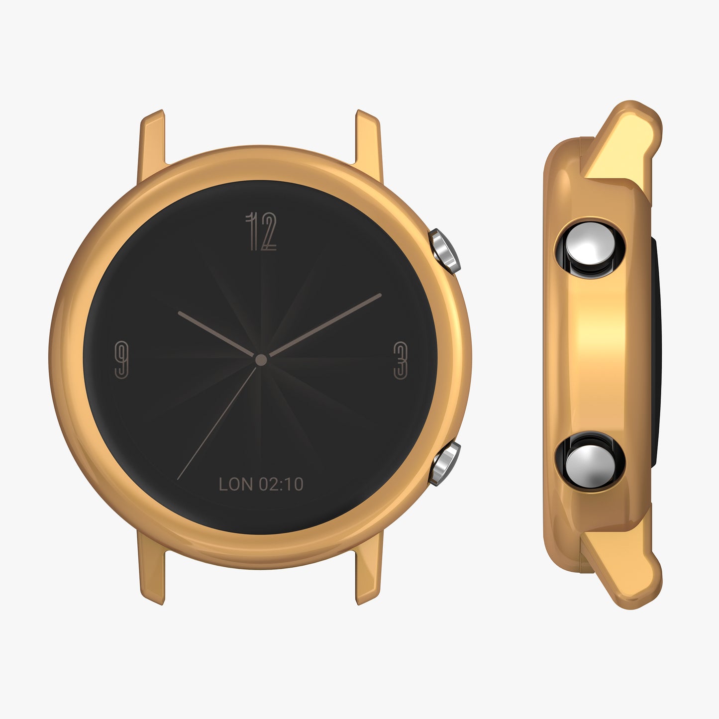kwmobile Schutzhülle für Huawei Watch GT2 (42mm) Fullbody Display Cover Set